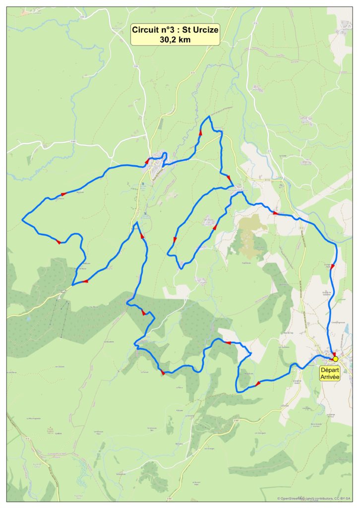 circuit 3 saint urcize